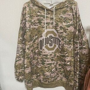 One Clothing Camo Hoodie Ohio State